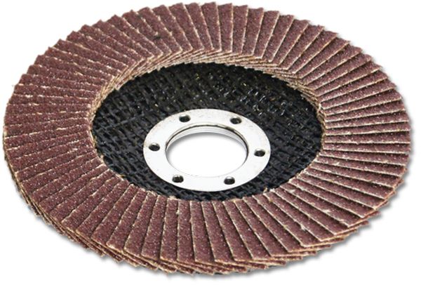 Круг лепестковый торцевой 115х22 мм по металлу зернистость P60 (№25)