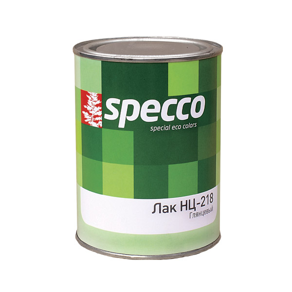 Лак НЦ-218 0,8кг "SPECCO" глянцевый  Лак НЦ-218 0,8кг "SPECCO" глянцевый