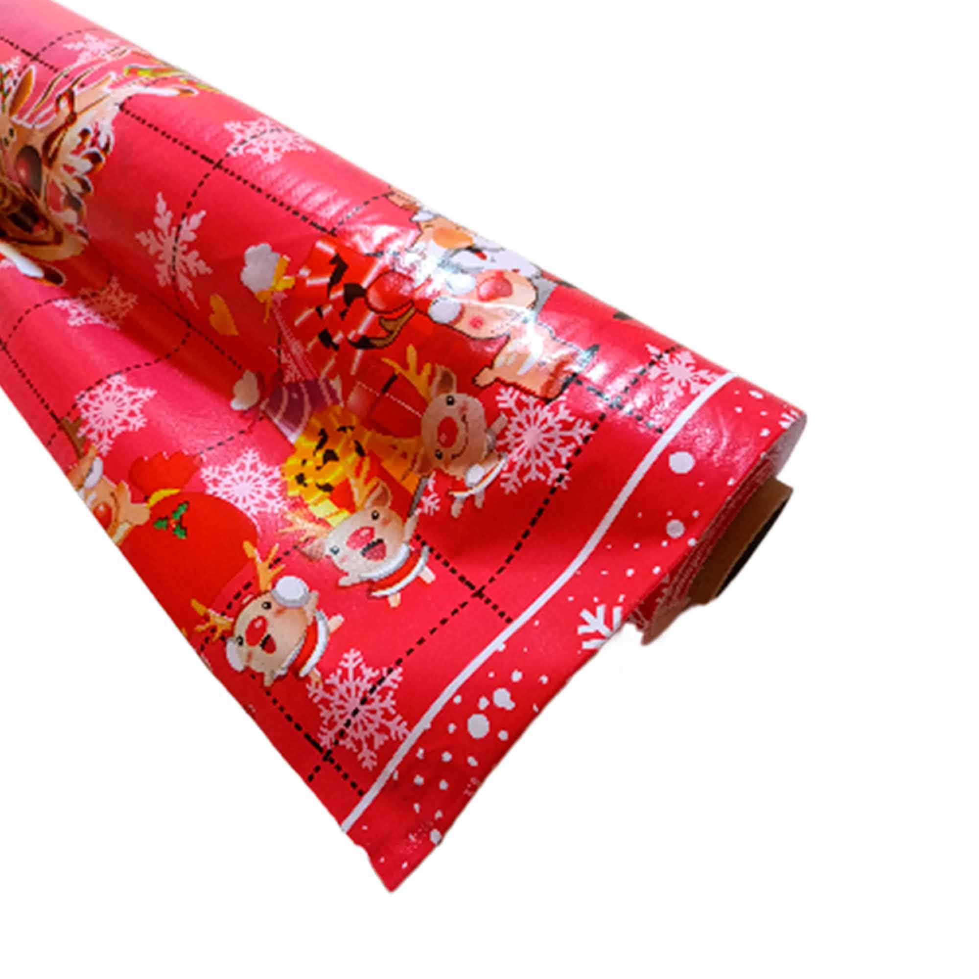 Клеенка новогодняя 1,37м х30м  (цена за 1м) РД15484
