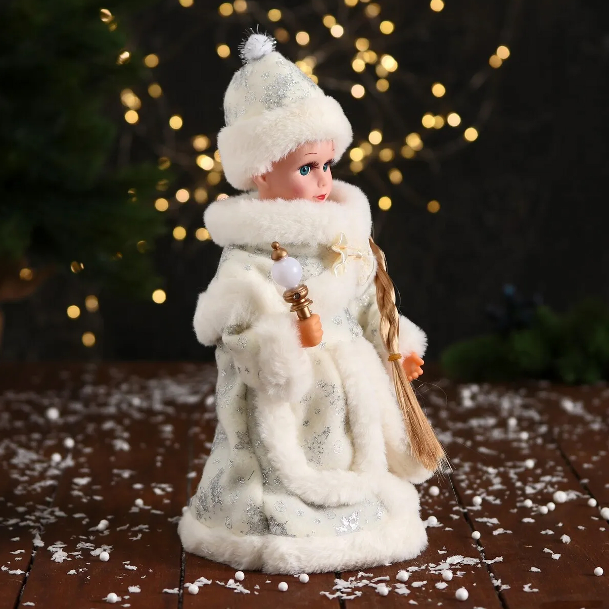 Фигура декоративная "Снегурочка" 30 см РД13383