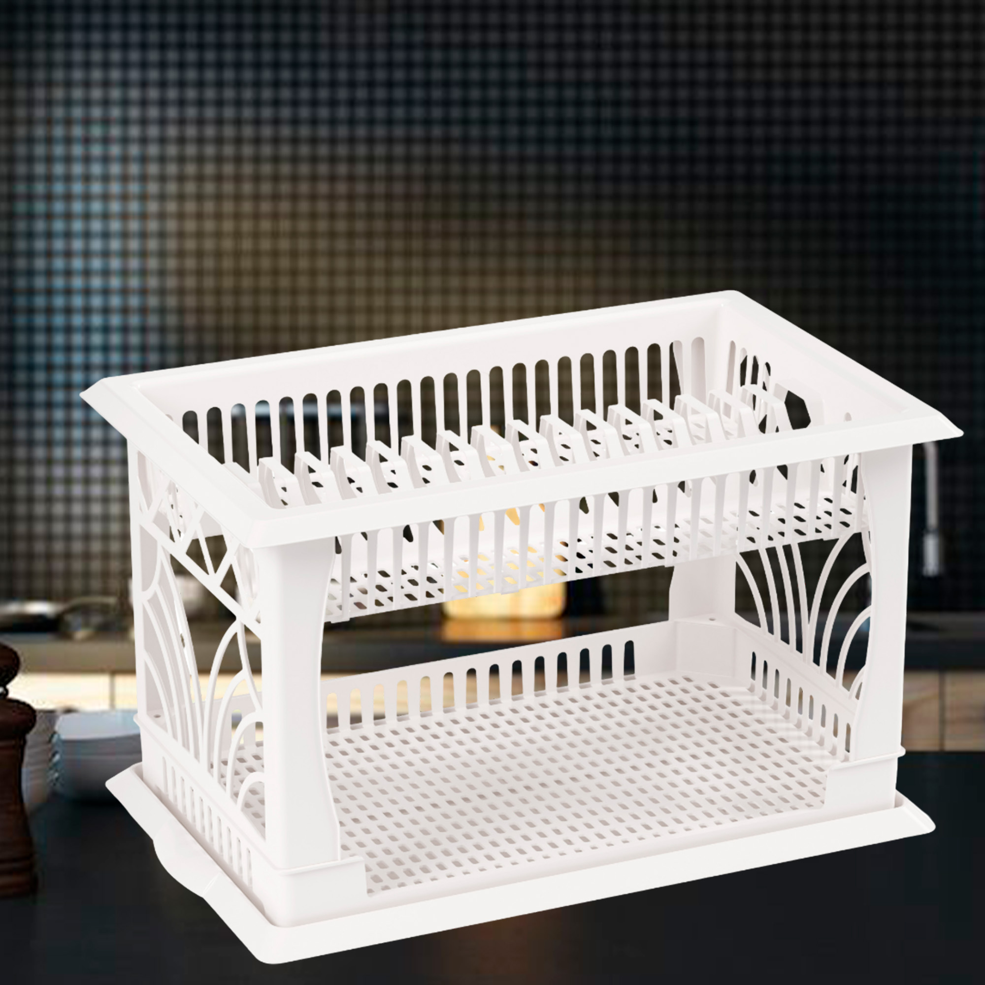 Сушилка для посуды "Мечта хозяйки" №2 белый