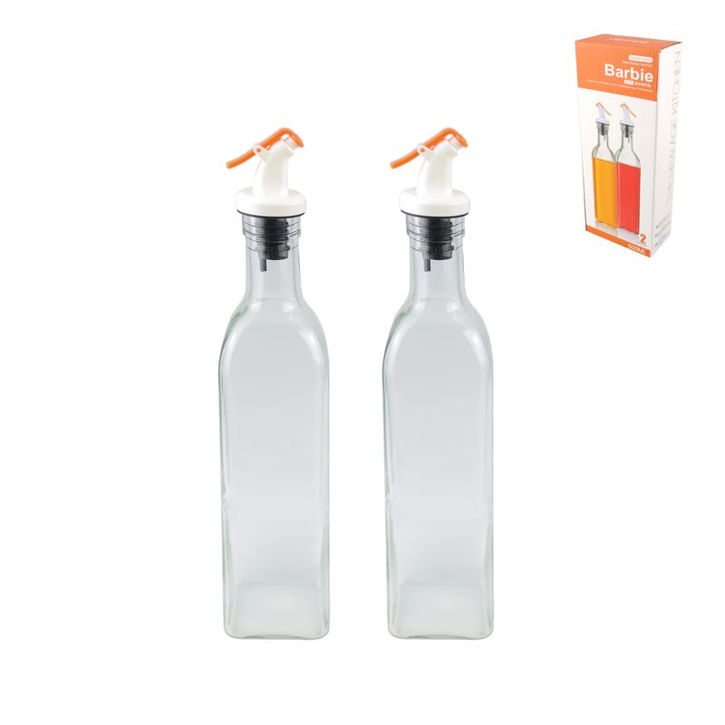 Набор бутылок для масла 2пр с распылителем 150мл 12х5,5х15см РД 49506