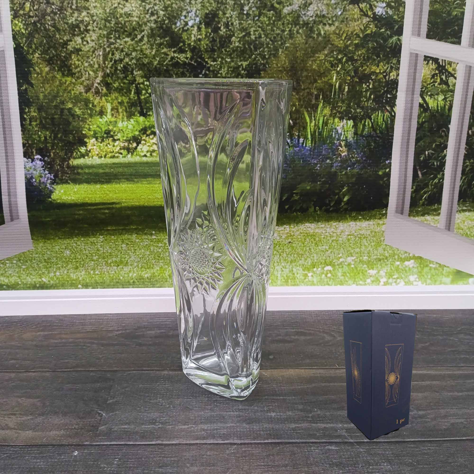 Ваза для цветов 11,5х7х28,5см РД20716