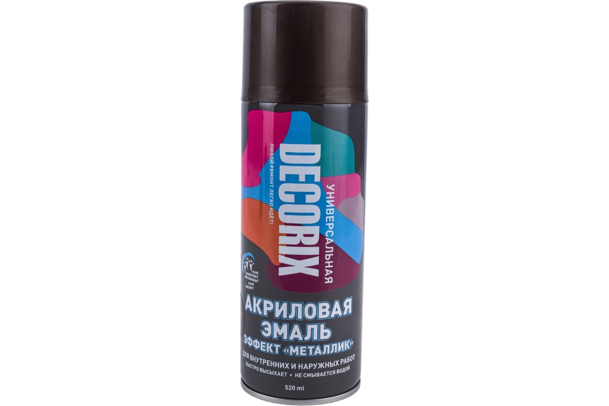 Эмаль аэроз. 520мл "металлик"античная бронза DECORIX (A29 BRONZE)