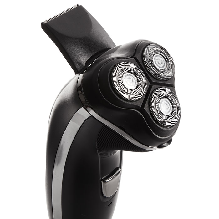 Бритва электрическая DELTA LUX DL-0725  черный: 3 Вт, аккум. 2,4 В