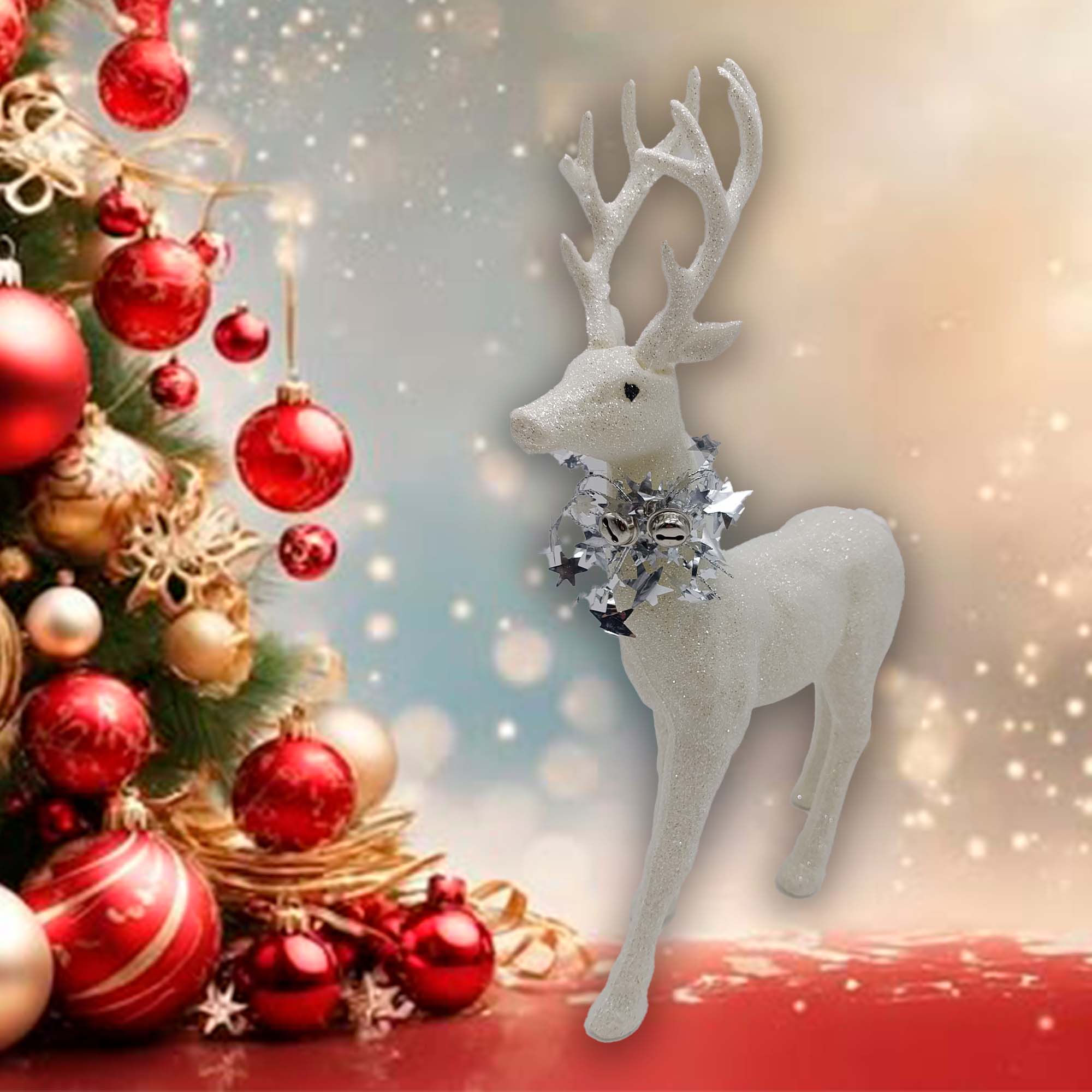 Украшение новогоднее "Олень" 34 см РД19598