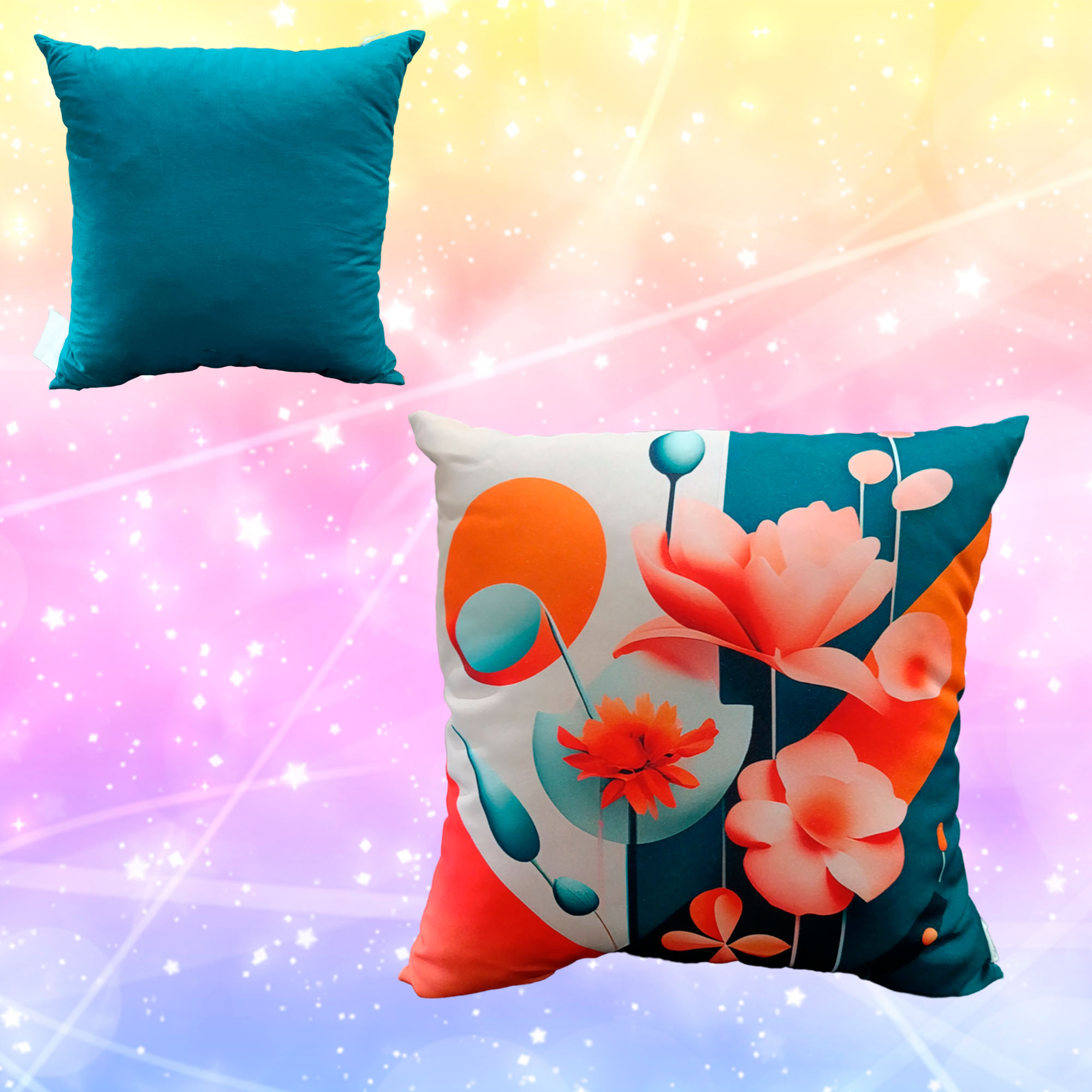 Подушка 40*40 ДомВелл габардин, поплин Панно