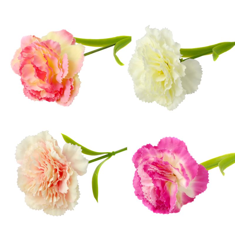 Цветы искусственные Гвоздика 58см JC-11740 (2400\600)