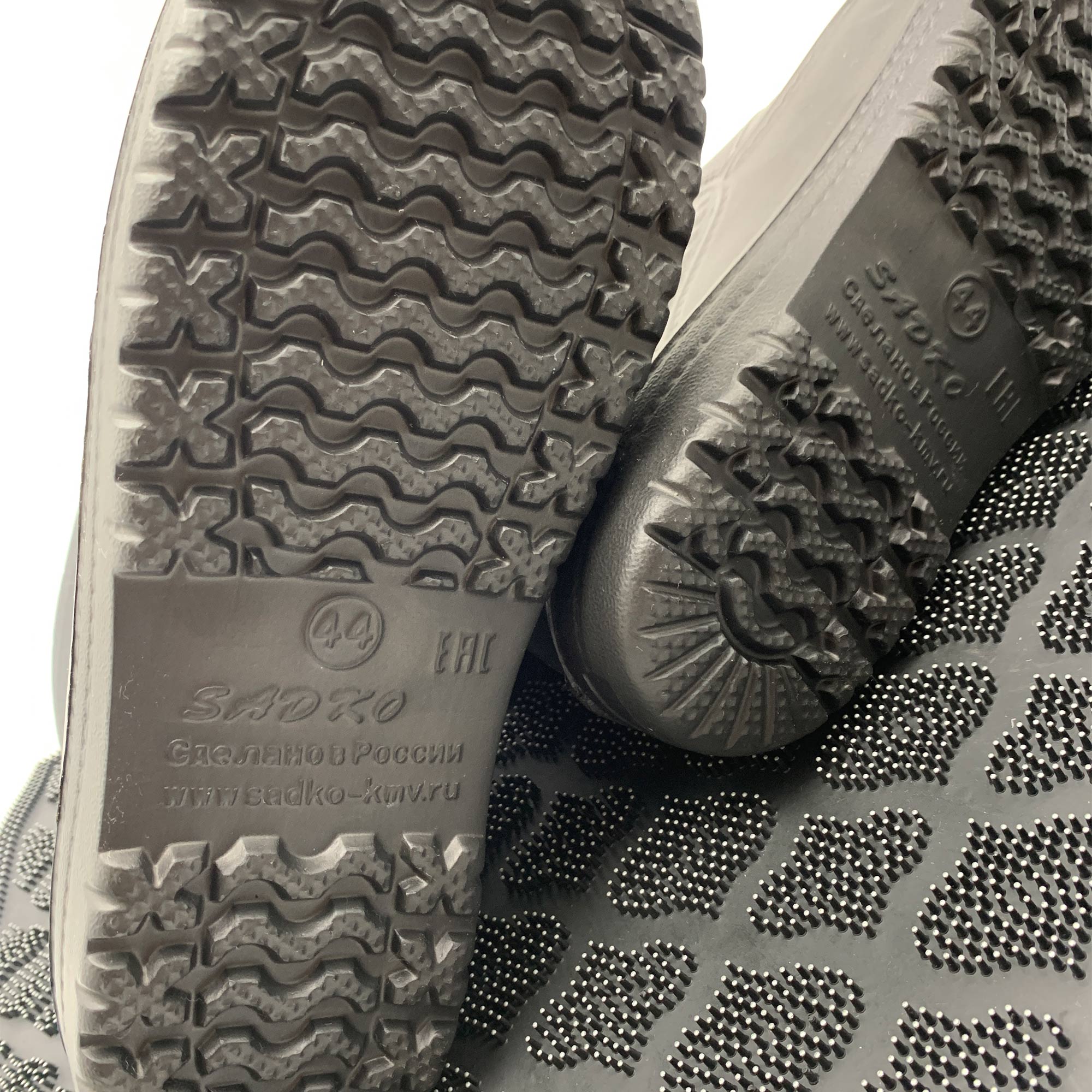 Сапоги мужские, арт. 09, размер 44, цвет черный