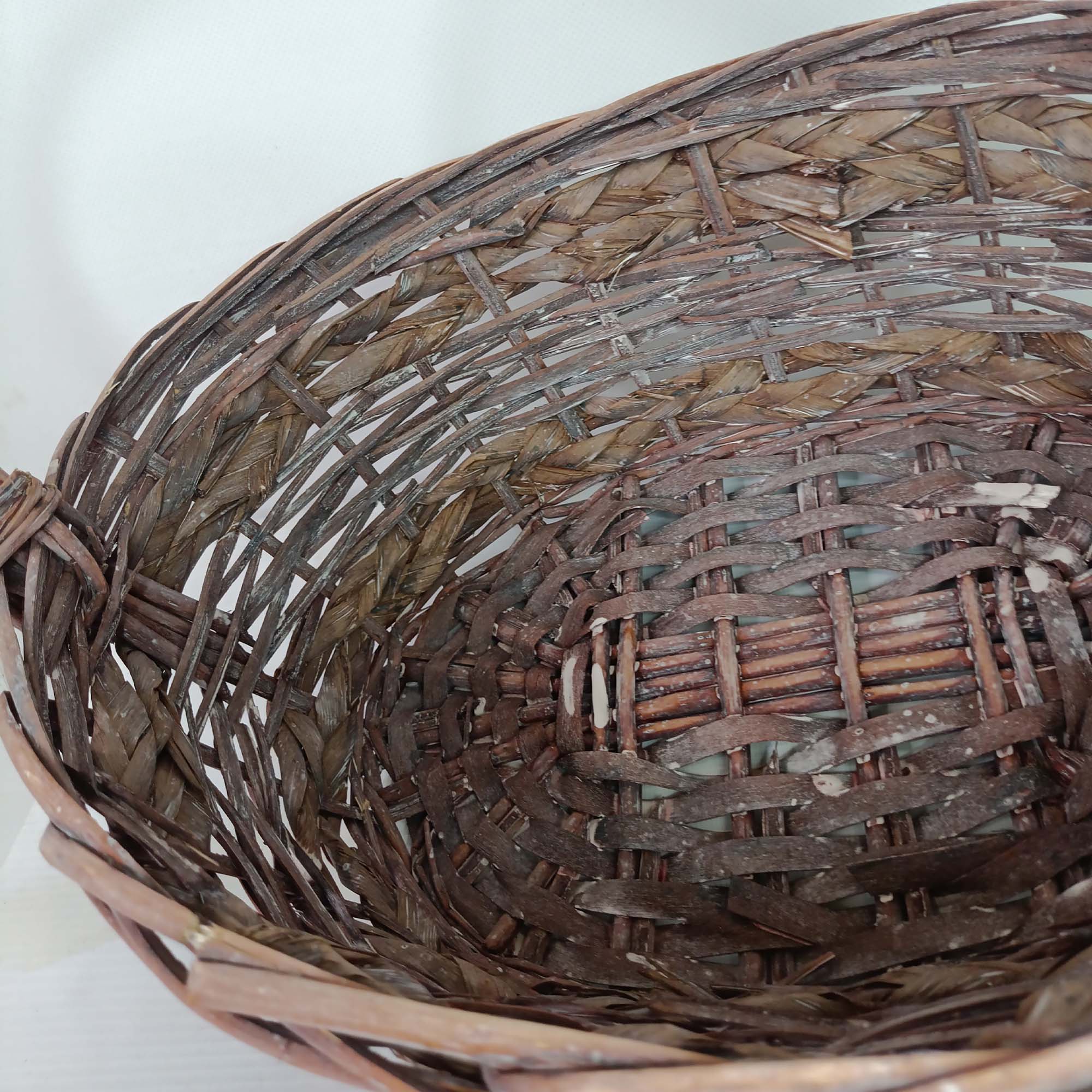 Корзина плетеная (ива), 22x15xH8,5/25 см, Натуральный