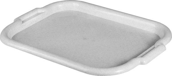 Поднос 27х39см пластик прямоугольный мрамор