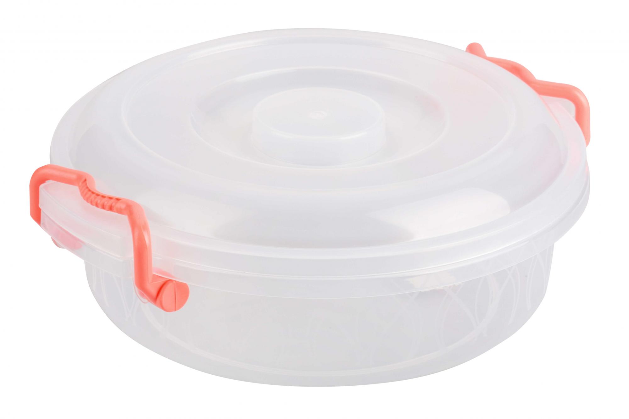 Контейнер для хранения 3л круглый с ручками