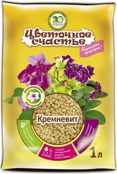 Кремневит 1л Цветочное счастье пакет 