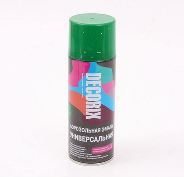Эмаль аэроз. 520 универсальная DECORIX, светло-зеленый №13