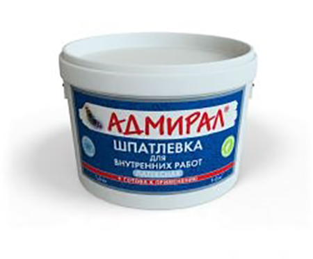 Шпатлевка латексная 3кг АДМИРАЛ