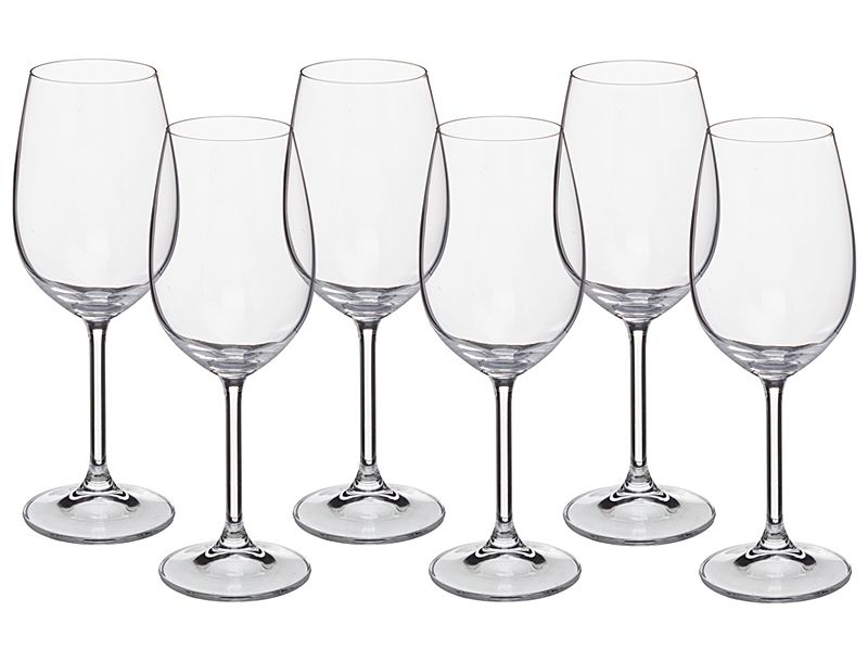 Бокал для вина 350мл 6шт Crystalite Bohemia Colibri/Gastro