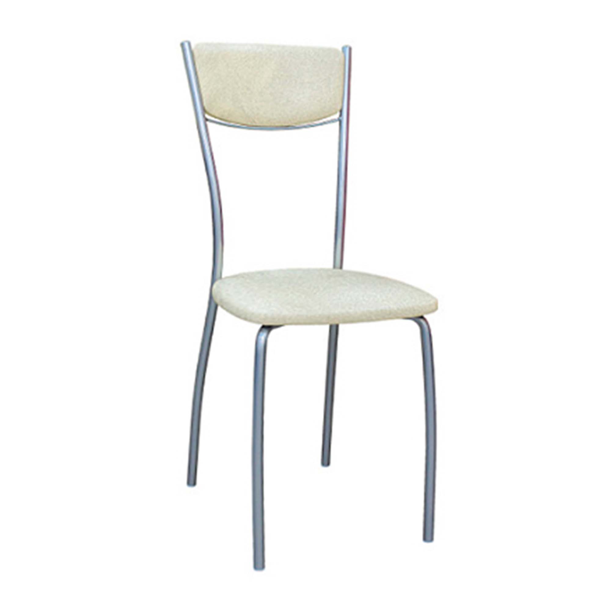 Стул "Веста МС" белый мрамор на светлом муссе