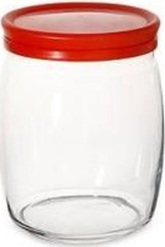 Банка 0,94л Чешни с крышкой  