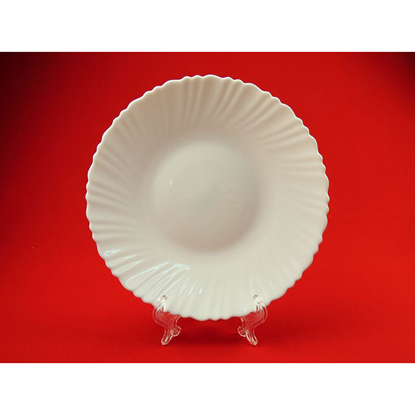 Тарелка 230мм стеклокерам. Torix белая