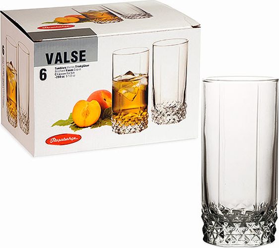 Набор 6 стаканов выс. 275мл  "Вальс БОР"