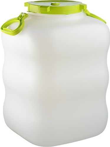 Бак 60л с крышкой и ручками  Белый