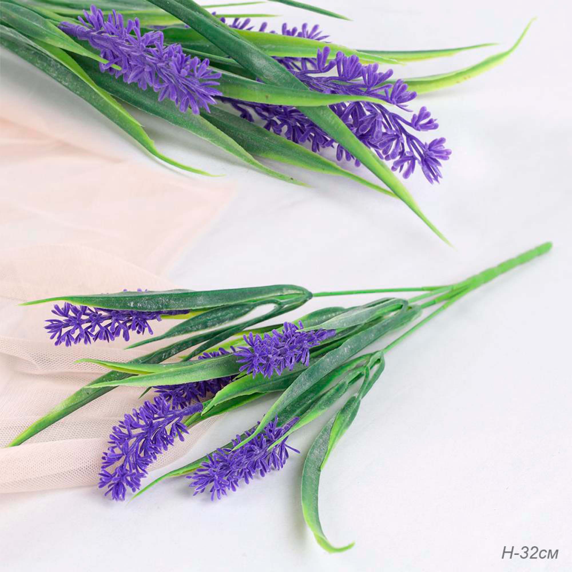 Цветок искусственный Лаванда 32см ZJ3182 