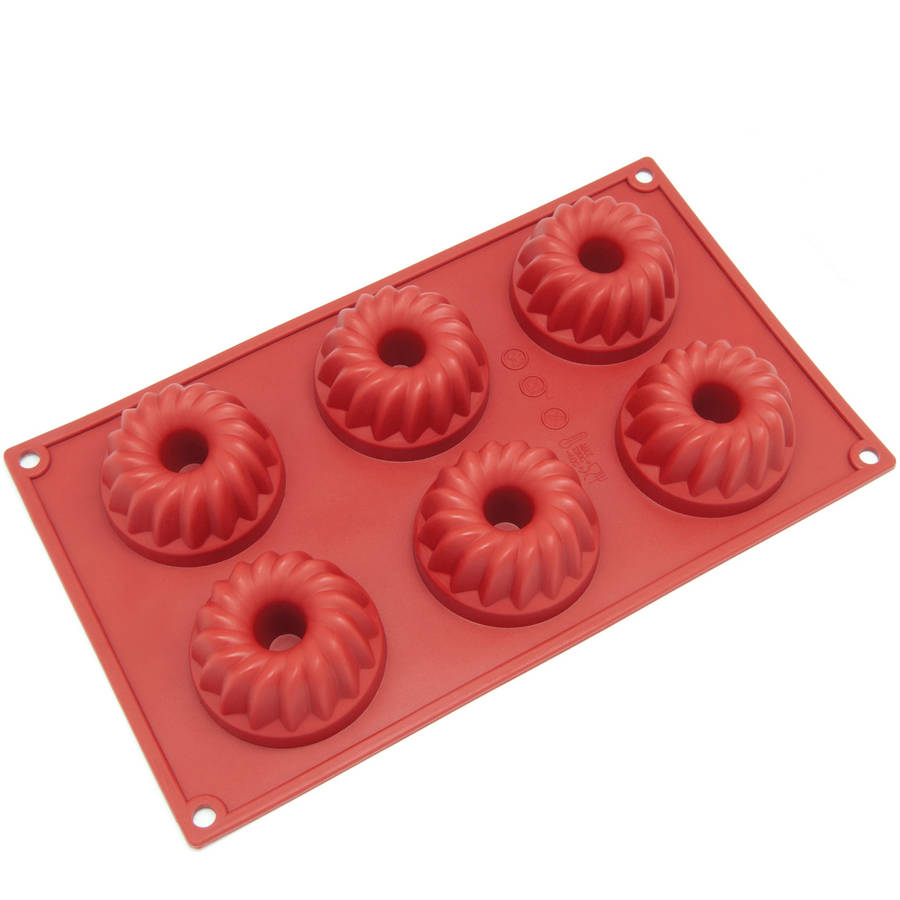 Форма силиконовая 6 ячеек  280х170х35мм РД 43337