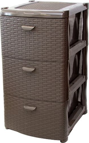 Комод  РОТАНГ (3 секции)