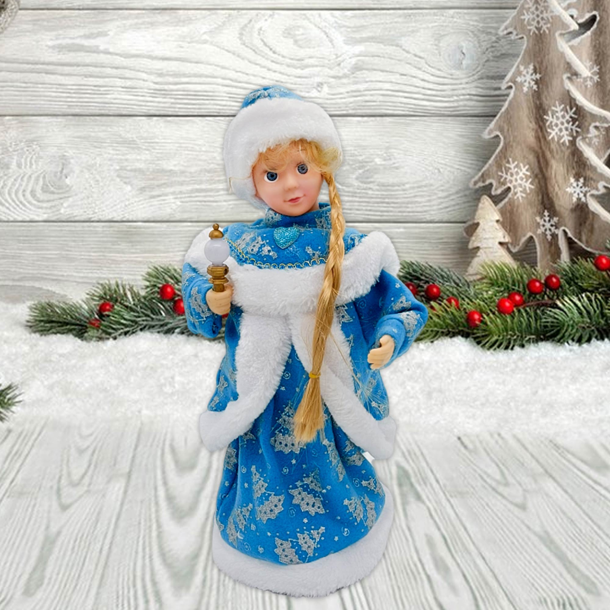 Фигурка декоративная "Снегурочка" 40см РД48882