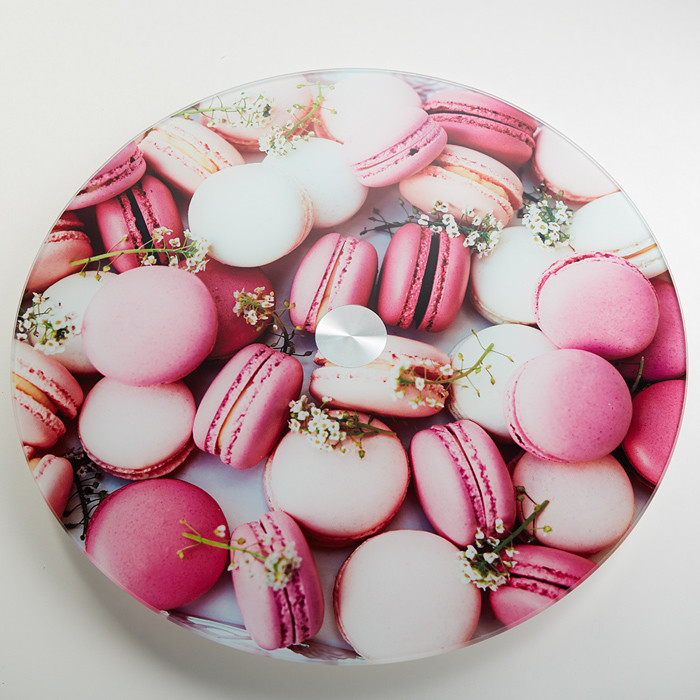 Блюдо 32см вращающееся для сервировки "Макарунс"