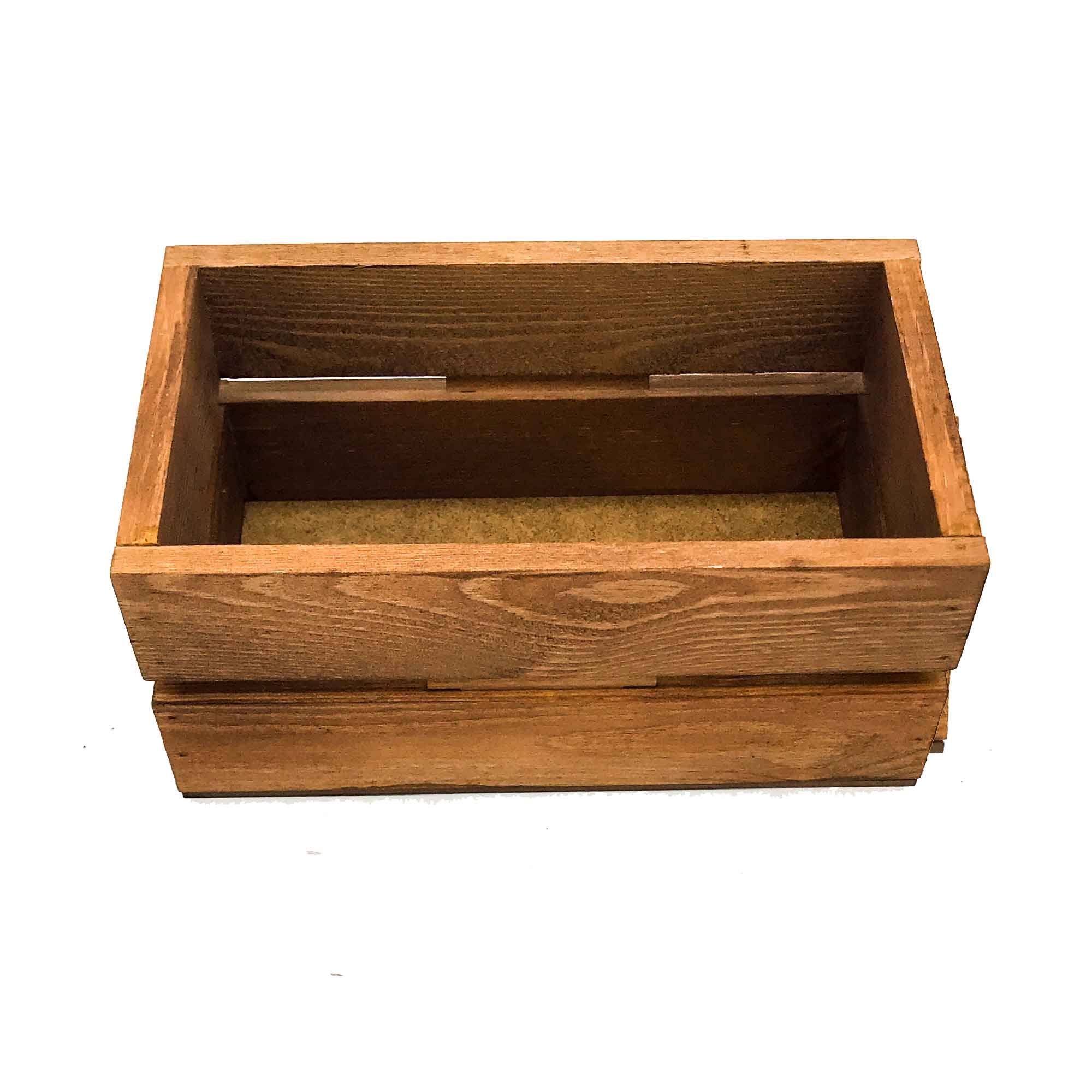 Ящик декоративный окрашенный 20х12х9см ДомВуд Мокко Сосна С54/Д54