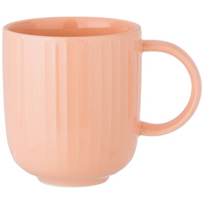 КРУЖКА "MAJESTY" 390МЛ РОЗОВАЯ (МАЛ=4ШТ/(КОР=36ШТ.)