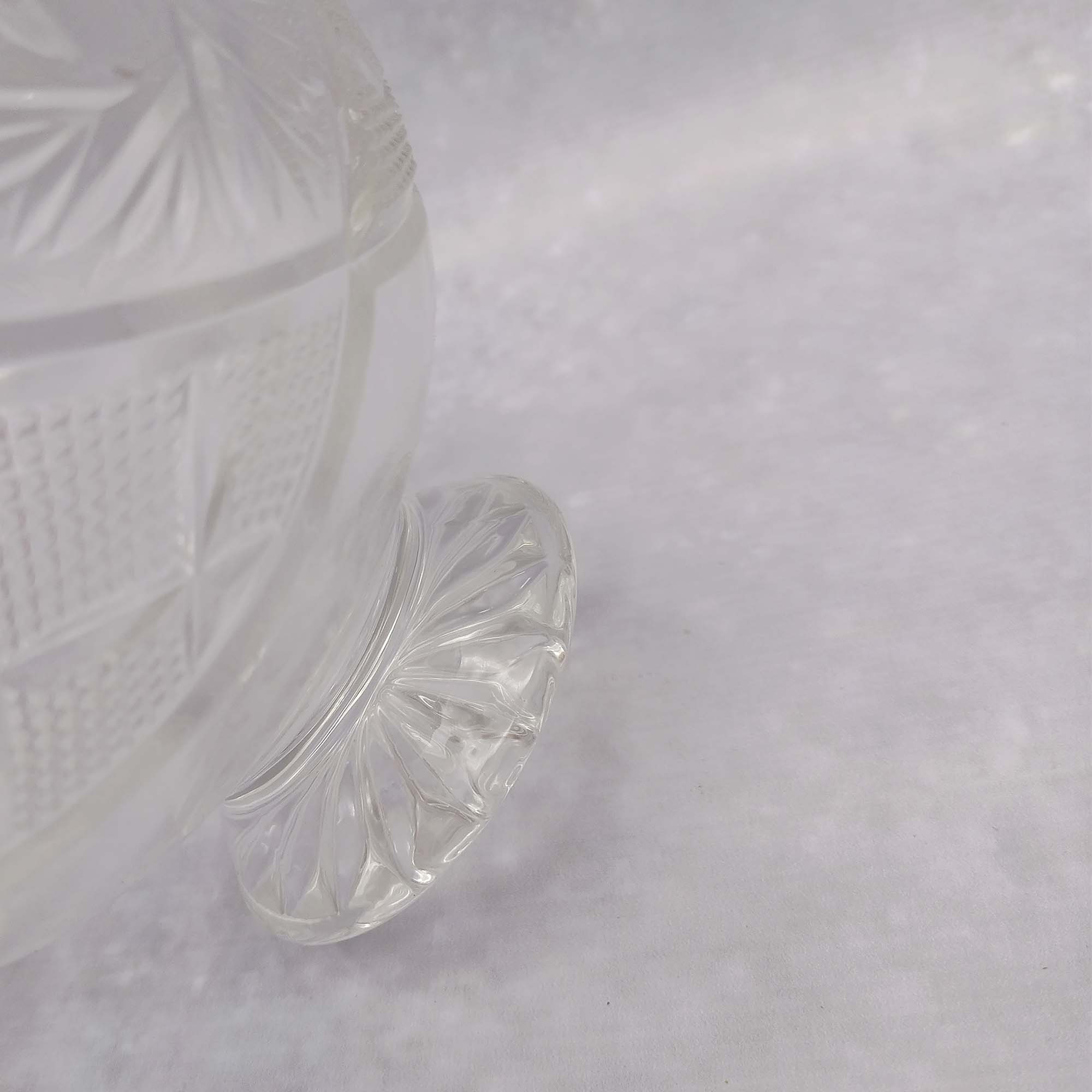 Конфетница 14,5х11,5см хрусталь РД19901