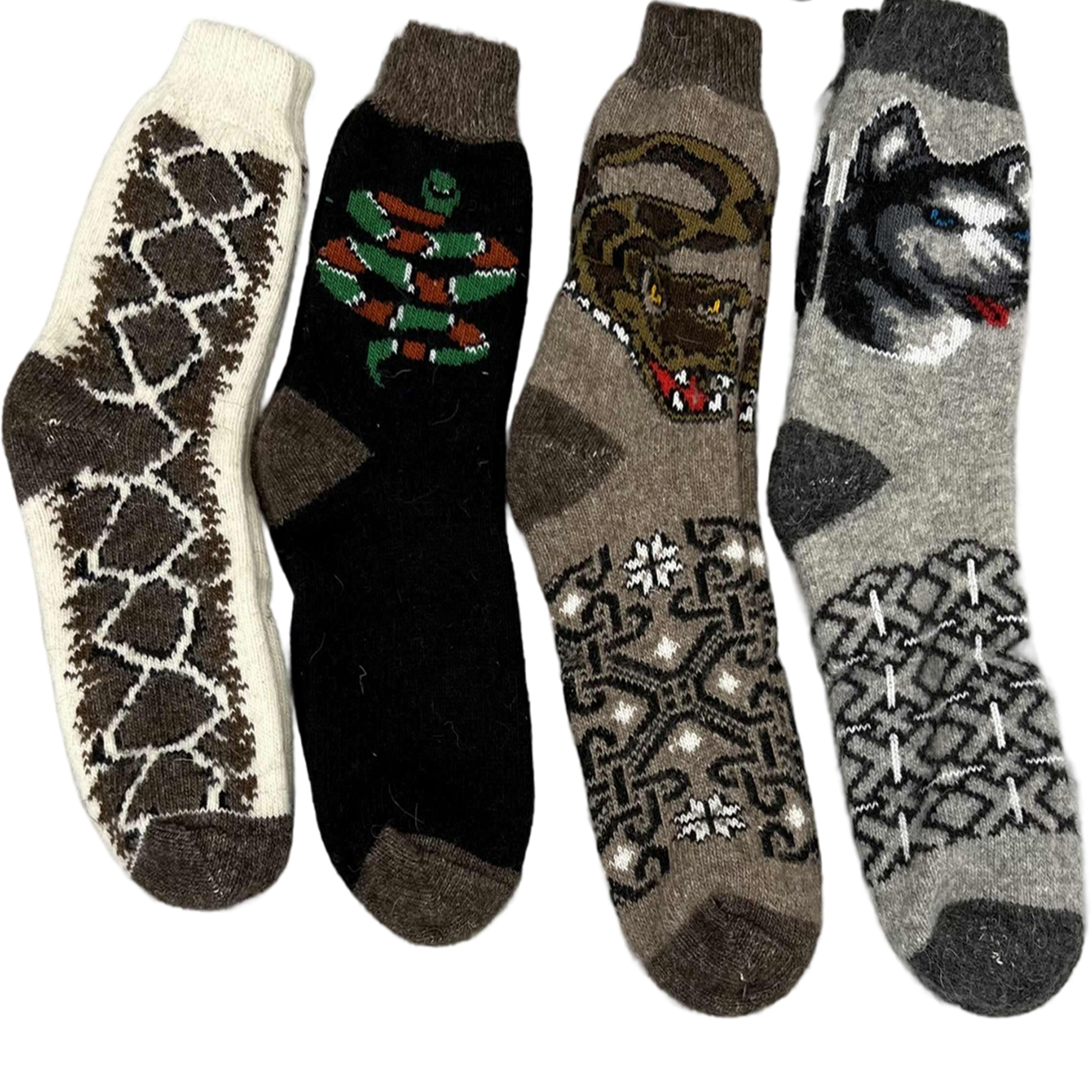 Носки мужские р. 41-47 шерсть, в ассортименте