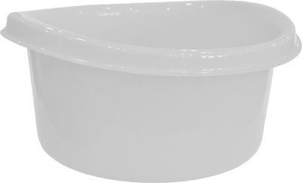 Таз 12л круглый Vogue белый 