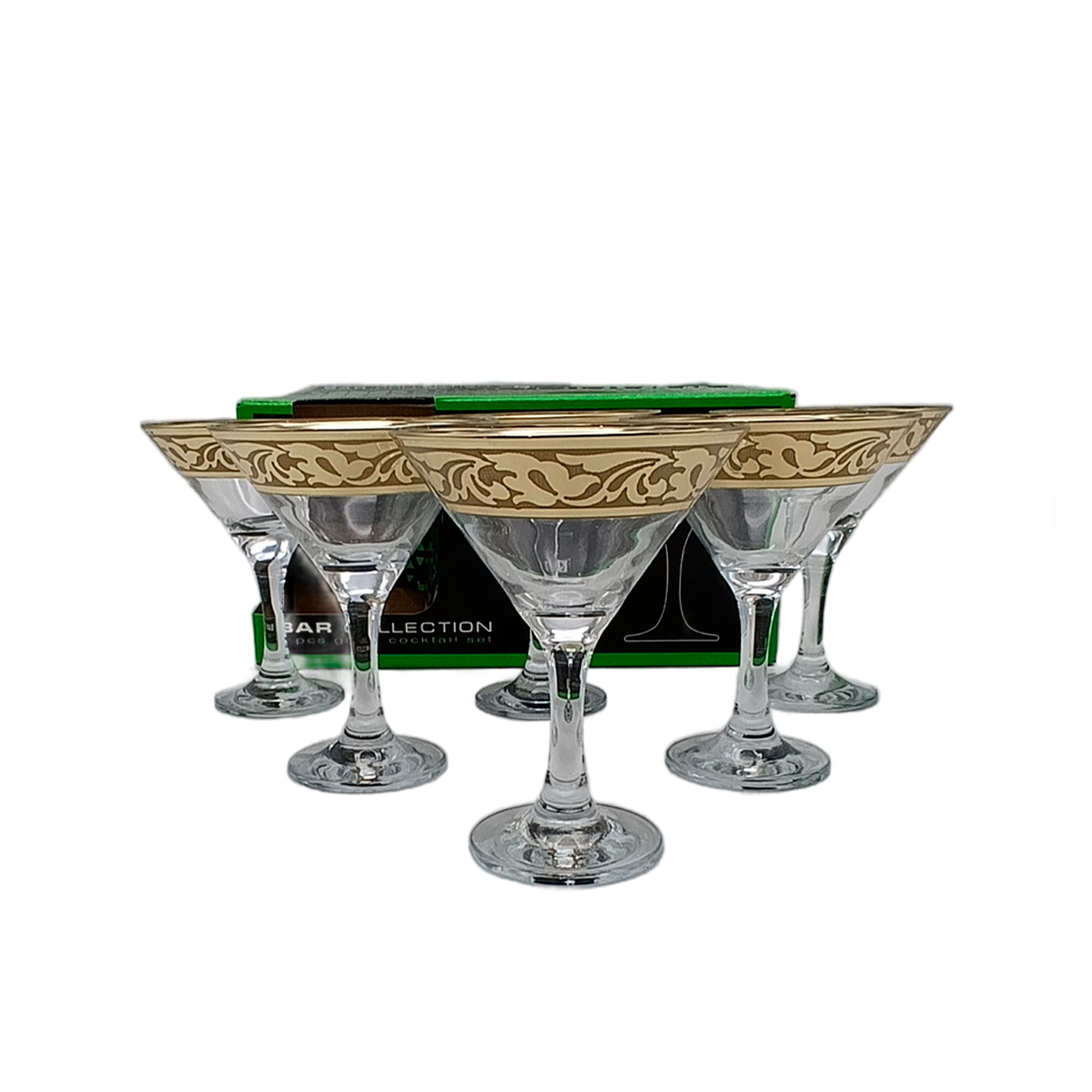 Бокал для мартини 170мл 6шт "Жасмин"