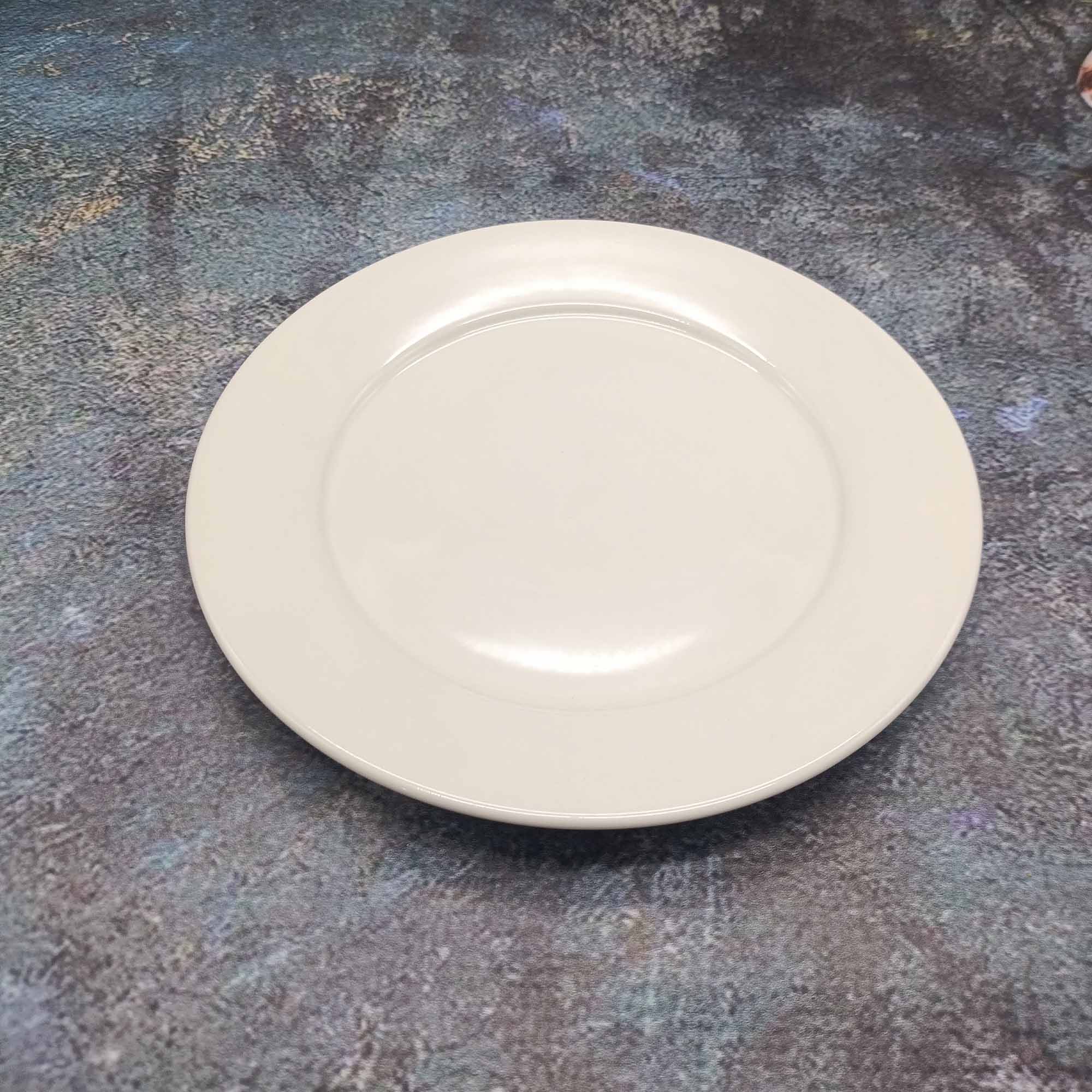 Тарелка 200мм круглая, белая РД85042