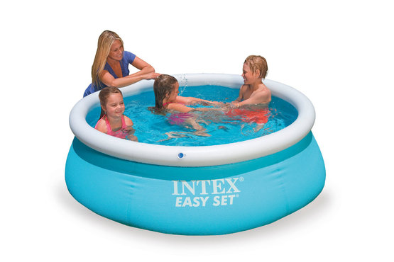 Бассейн с надувным бортом  183х51см 880л, Intex 