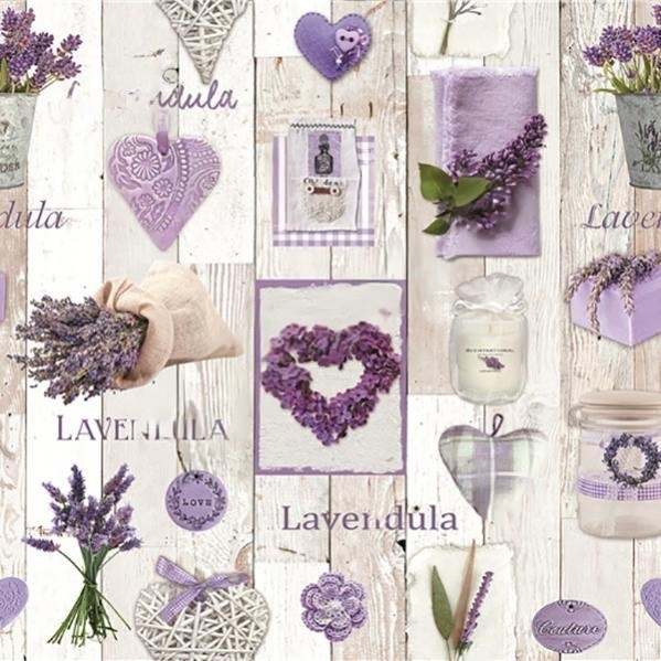 Клеенка ПВХ на нетканой основе Dekorelle Jakline 208 1,4x20м (цена за 1м)