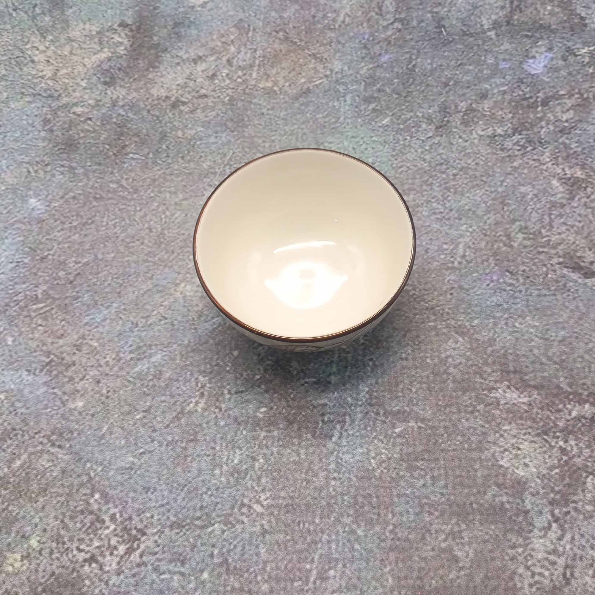 Салатник 9см круглый, с узором РД84830