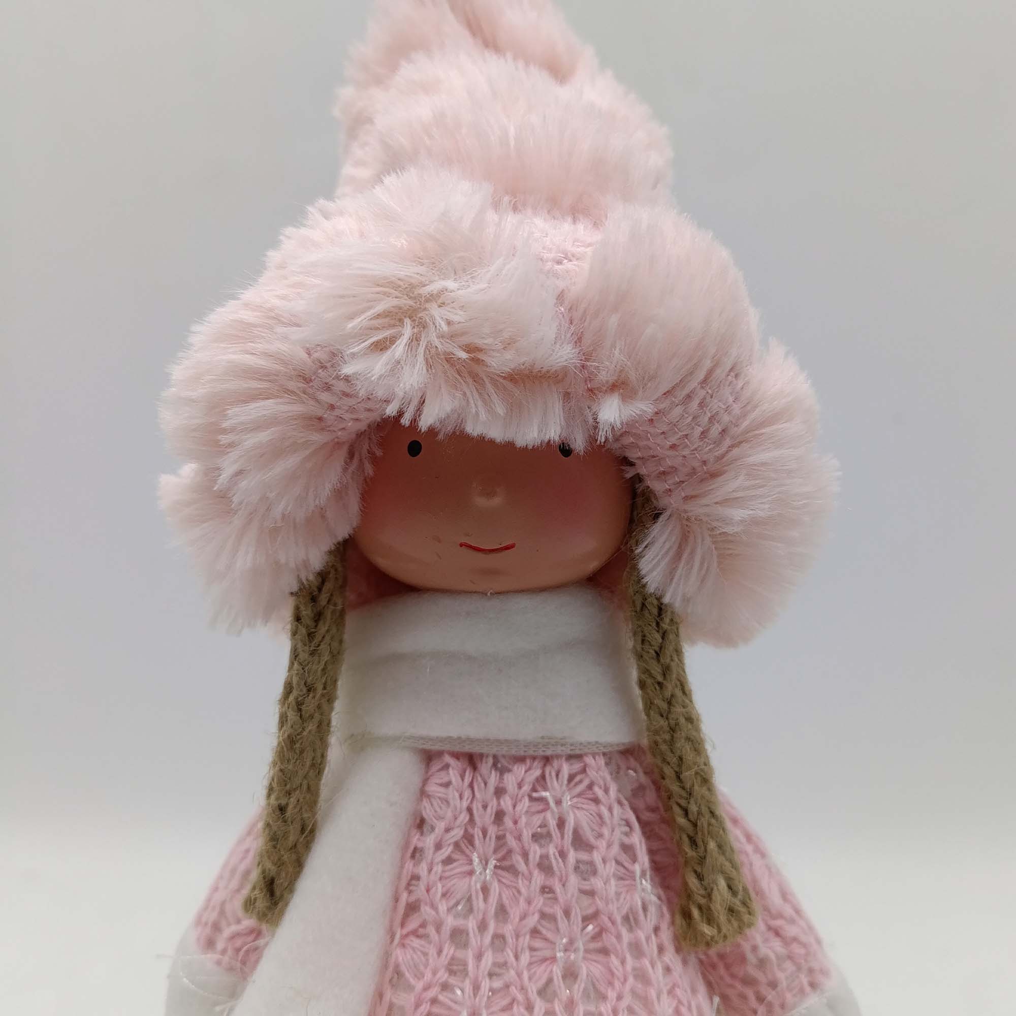 Девочка декоративная новогодняя  10х10х37см РД18485