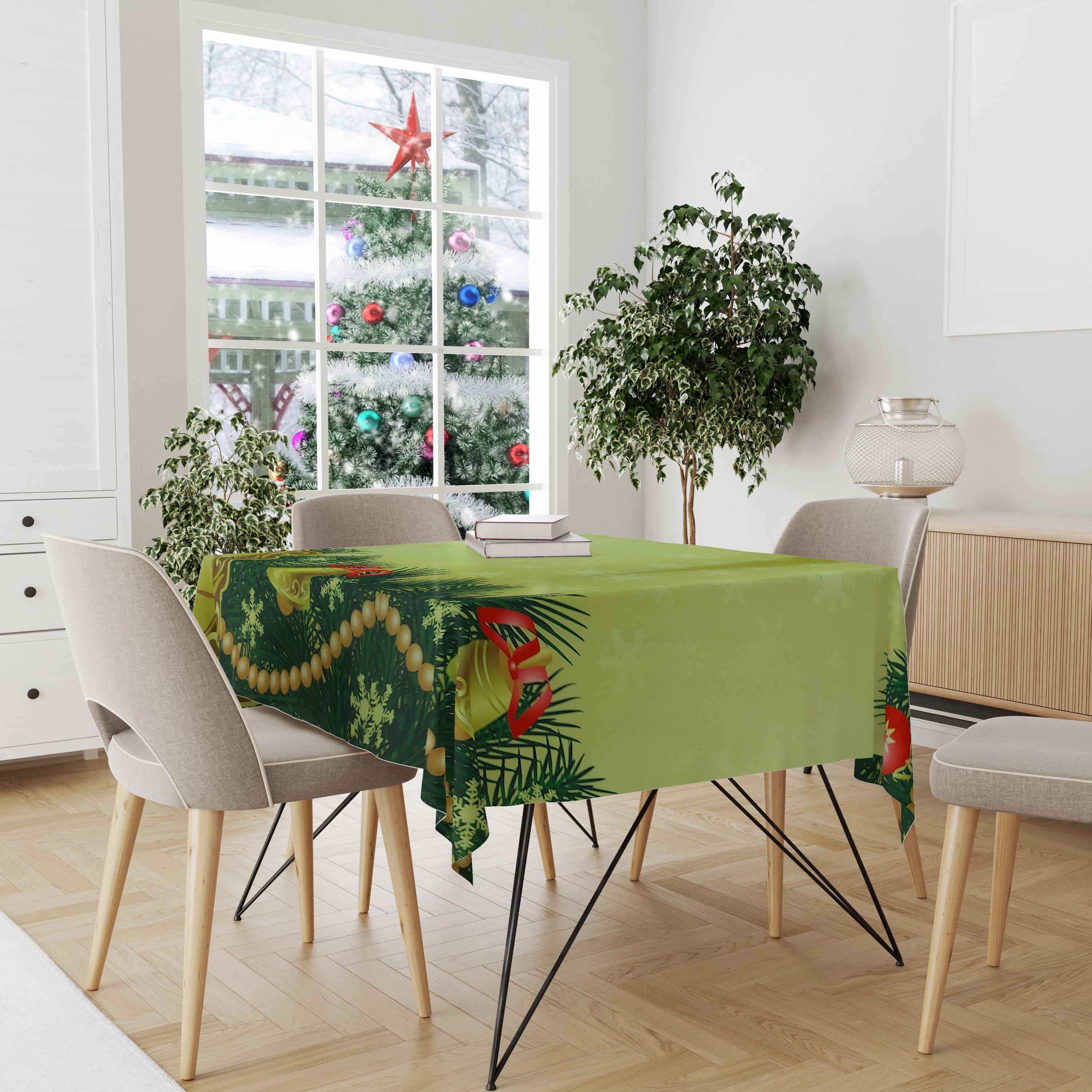 Скатерть-клеенка новогодняя 20мх140см РД46543