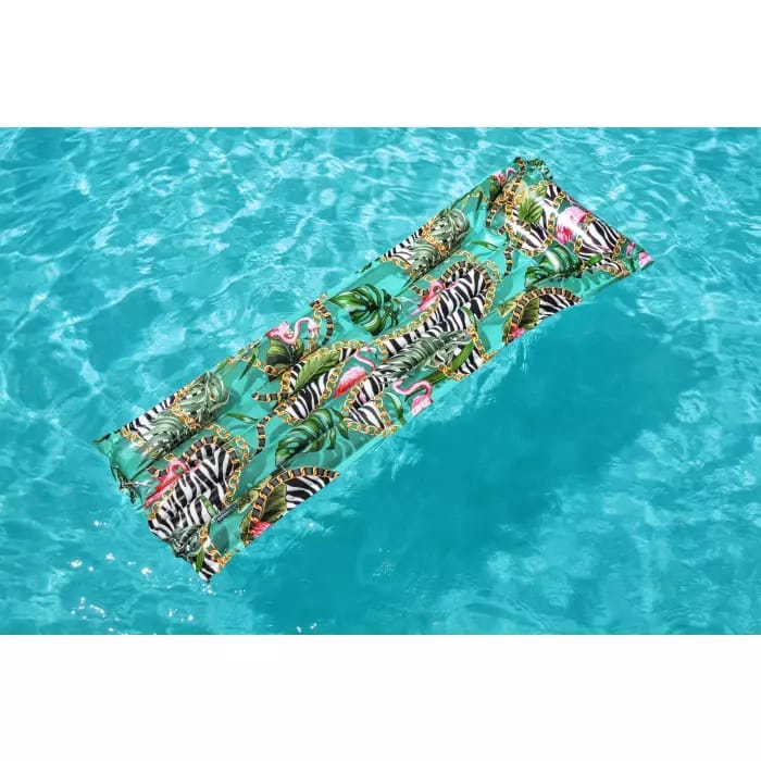 Матрас для плавания 183х69см "Цветочная фантазия" до 90кг, уп.12