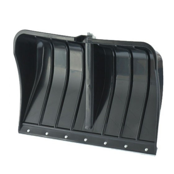 Лопата для снега "Камчатка" 45х33см пластиковая с  деревянным черенком