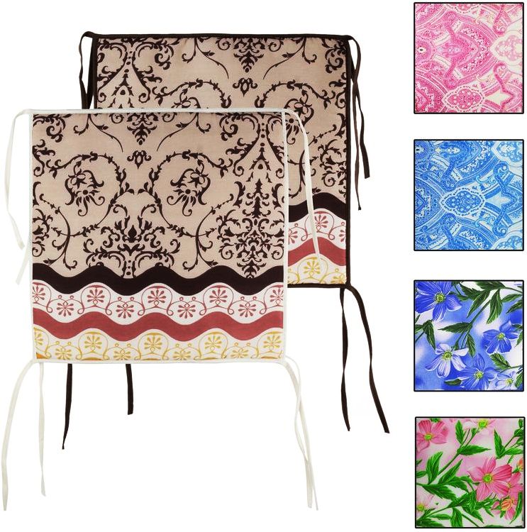 Сидушка на табурет 35*35 ДомВелл бязь/поролон