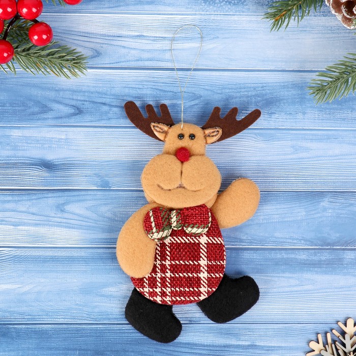 Украшение новогоднее (подвесное) 14см  РД76804