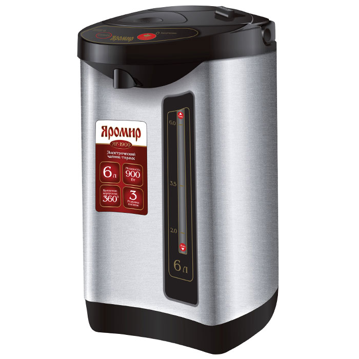 Чайник-термос 6л ЯРОМИР ЯР-1900 900Вт 