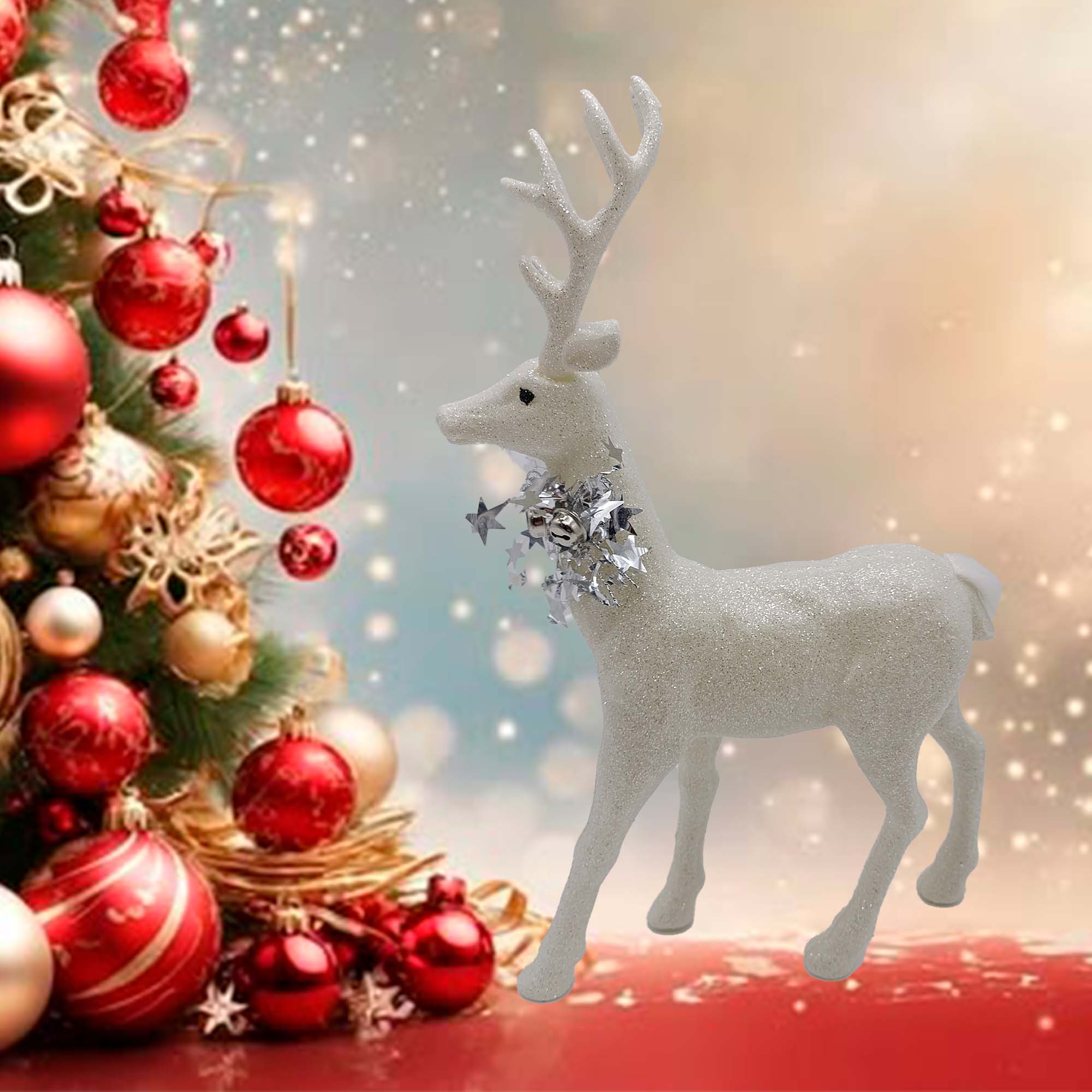 Украшение новогоднее "Олень" 34 см РД19598