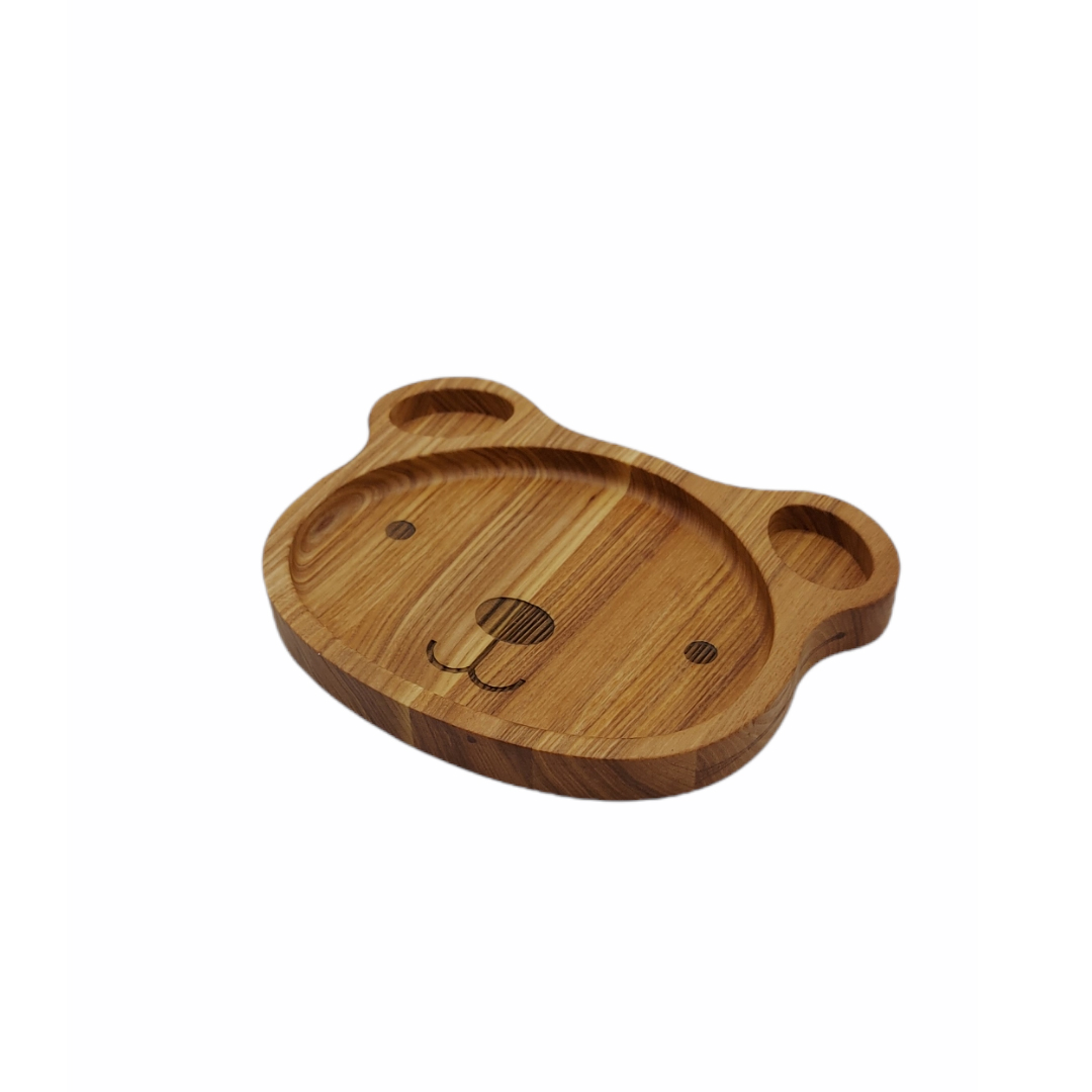 Менажница детская 20*15*2 ДомВуд Мишка Ясень Я247