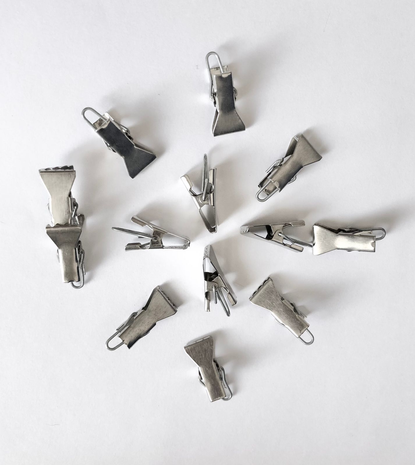 Зажим для штор металлический (100шт) (цена за 1шт.)